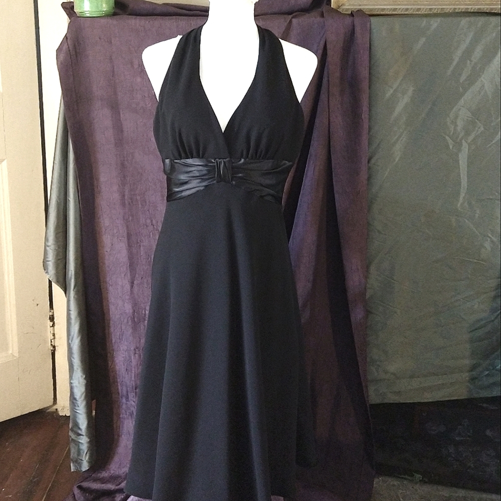 Joneswear Dress little black dress halter sz 6 sm